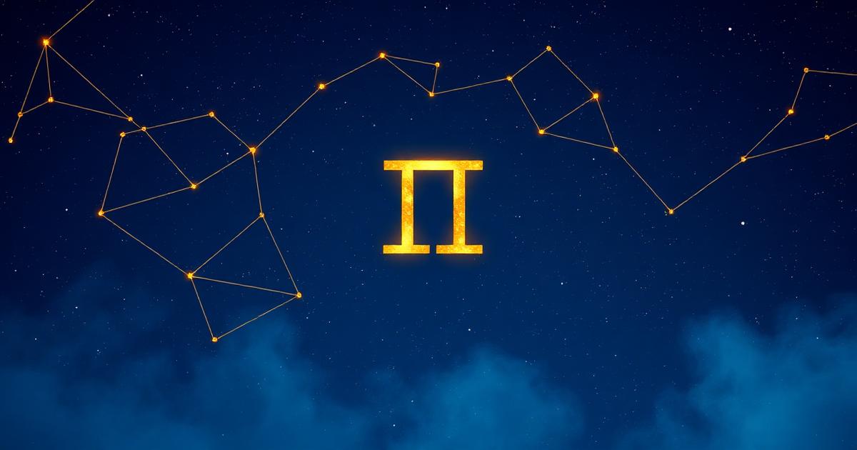 Gemini constellation artwork