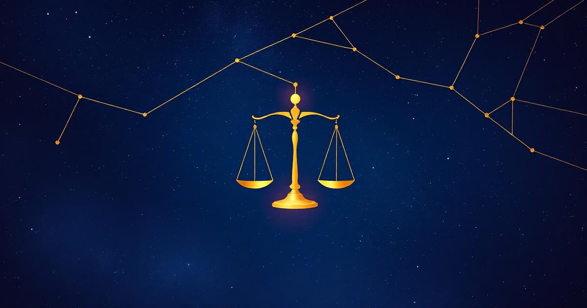 Libra constellation artwork